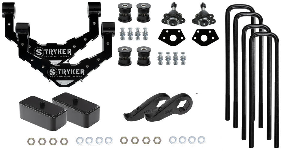 GMC Chevy 3-3.5” 2500 3500 Lift Kits Stryker Off Road Design