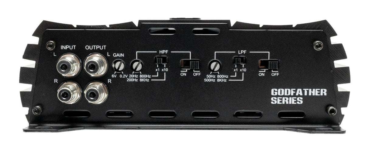 American Bass Godfather 1000.2D Class D High Performance Multichannel Amplifier