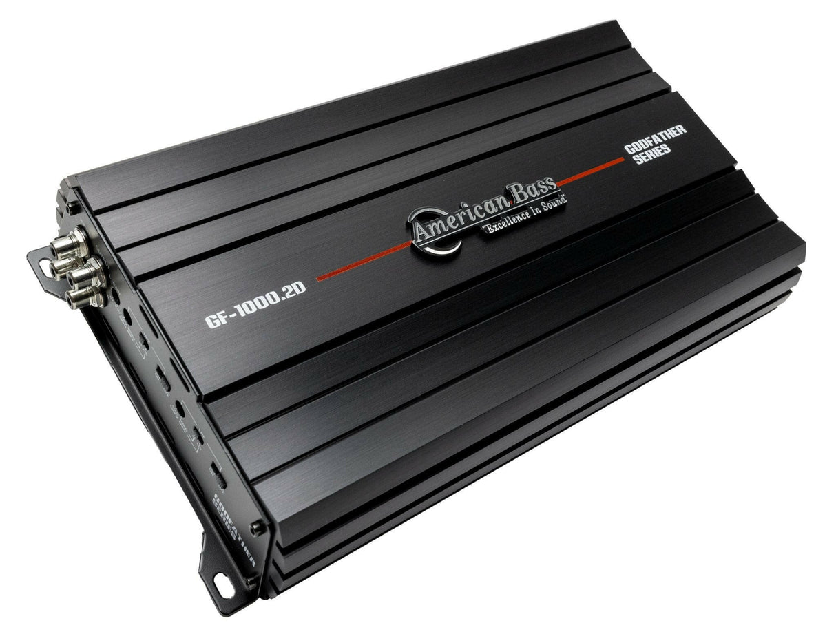 American Bass Godfather 1000.2D Class D High Performance Multichannel Amplifier