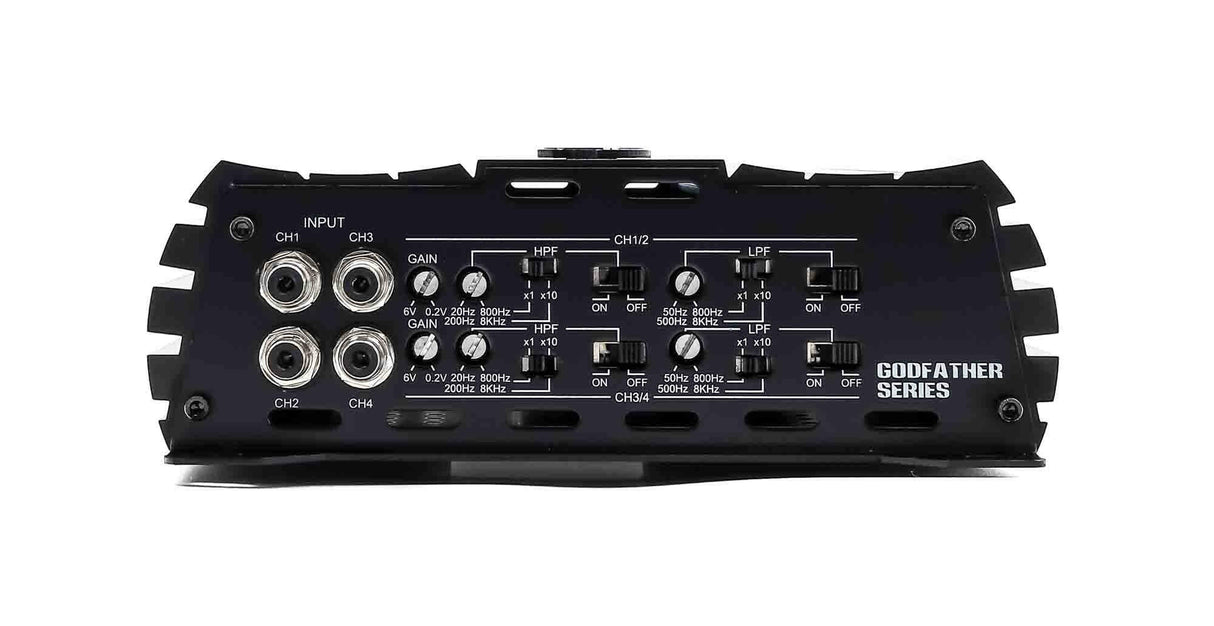 American Bass Godfather 200.4D Class D High Performance Multichannel Amplifier