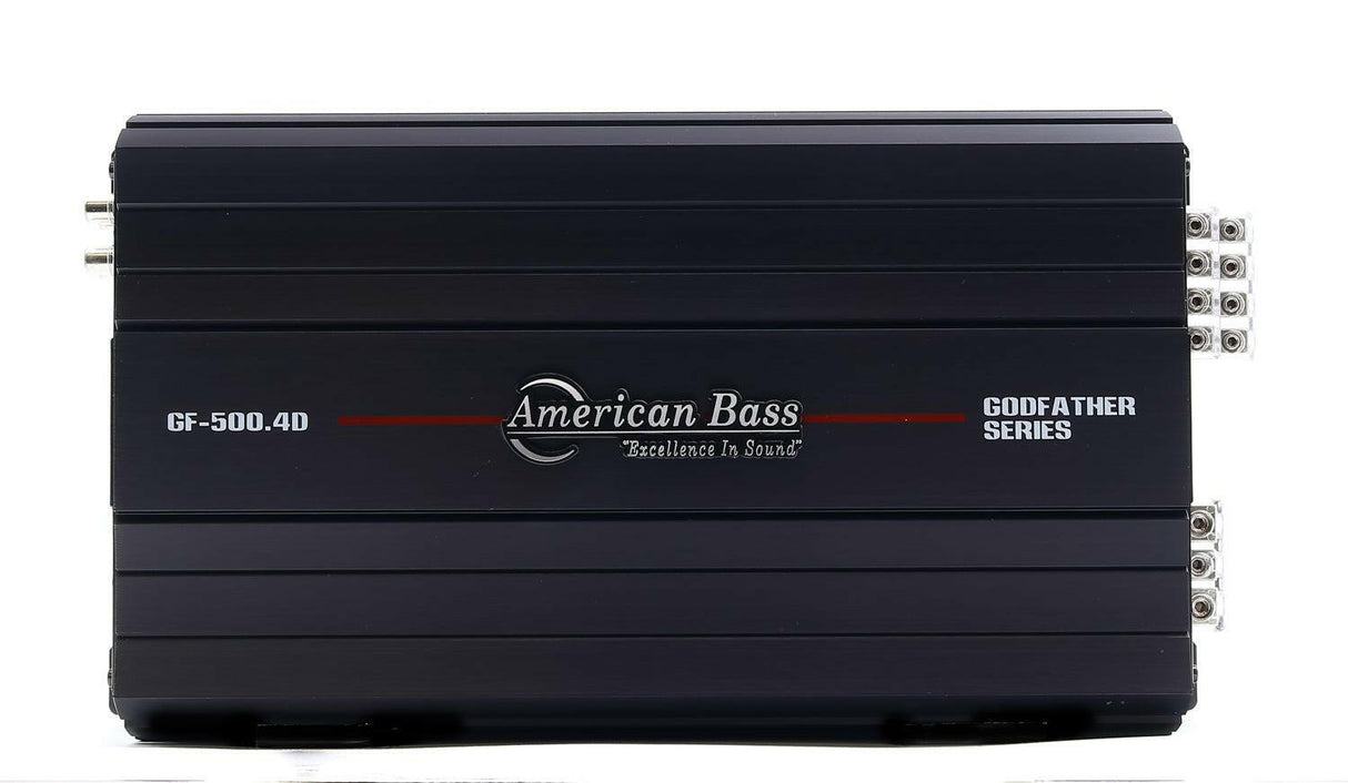 American Bass Godfather 500.4D Class D High Performance Multichannel Amplifier