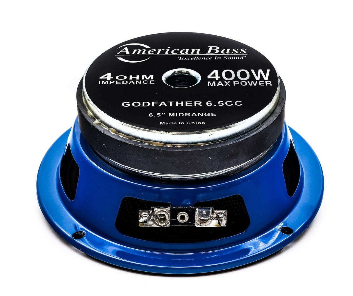 Godfather 6.5 Carbon Cone Midrange Speakers | 200 Watts (Pair)