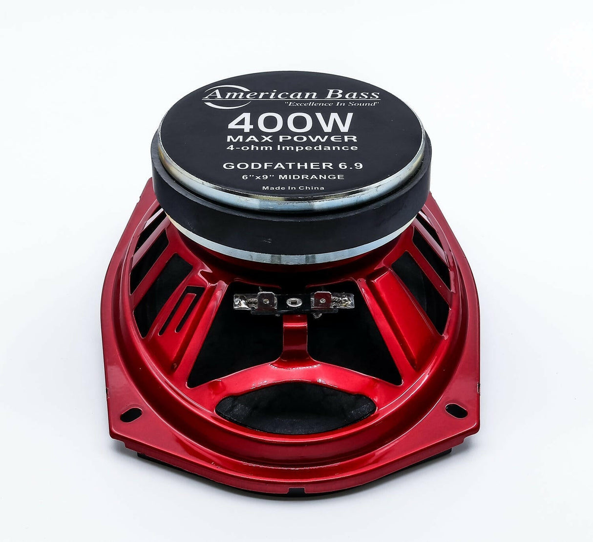 Godfather 6x9 Midrange Speakers w/Bullet | 200 Watts (Pair)