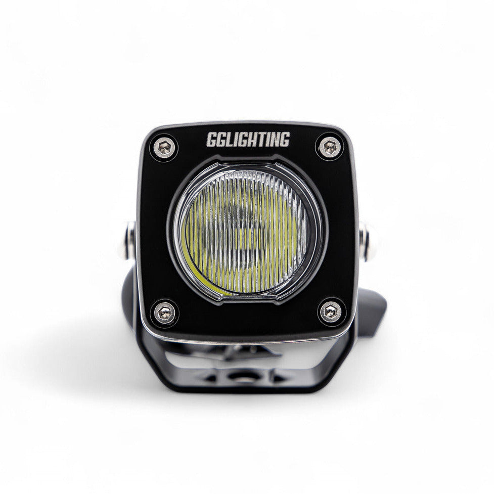 GP5 Single LED Pod Light Amber + Free Clear Lens GGLighting