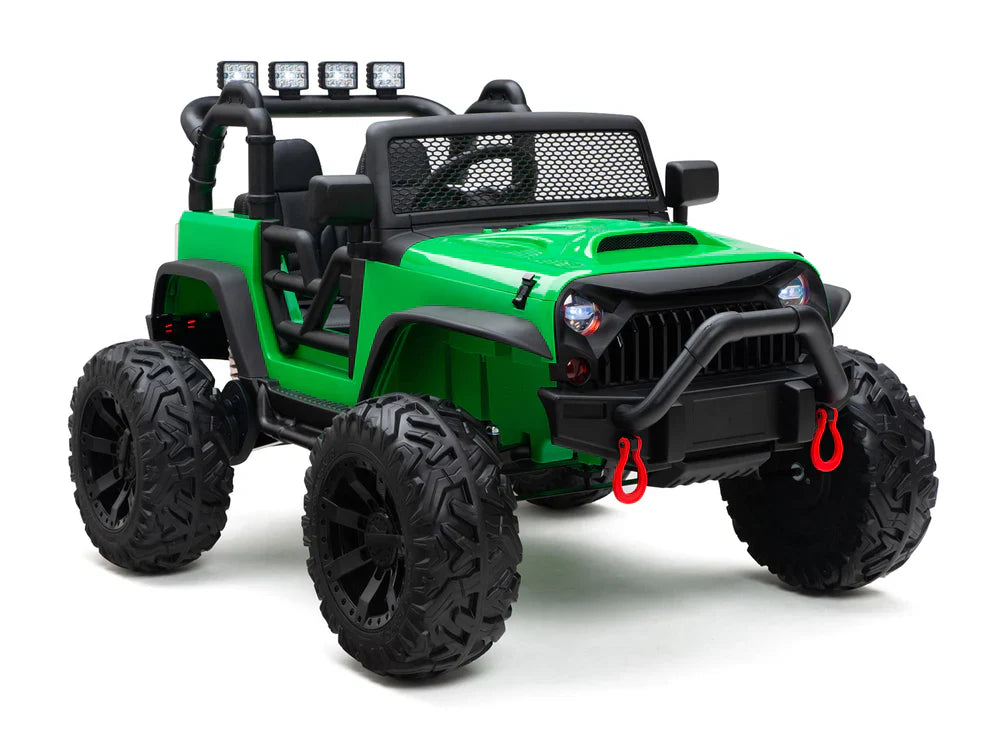 24V JEEP Double Drive Kids Ride-On Car with 200W*2 Motors and 12V9AH*2 Batteries - Parental Remote Control Included MagicCars