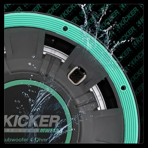 KICKER Premium MWF Free-Air Marine Subwoofer