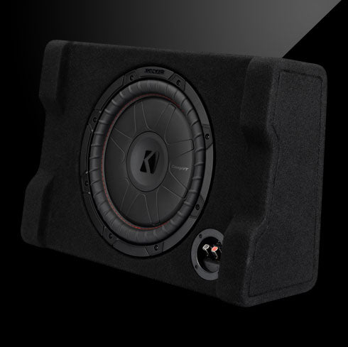 KICKER CompVT Down-Firing Loaded Enclosure