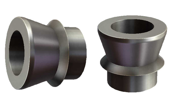 5/8 to 12MM High Misalignment Spacer Zinc Plated Steel 1-1/2 Inch Mounting Width Pair