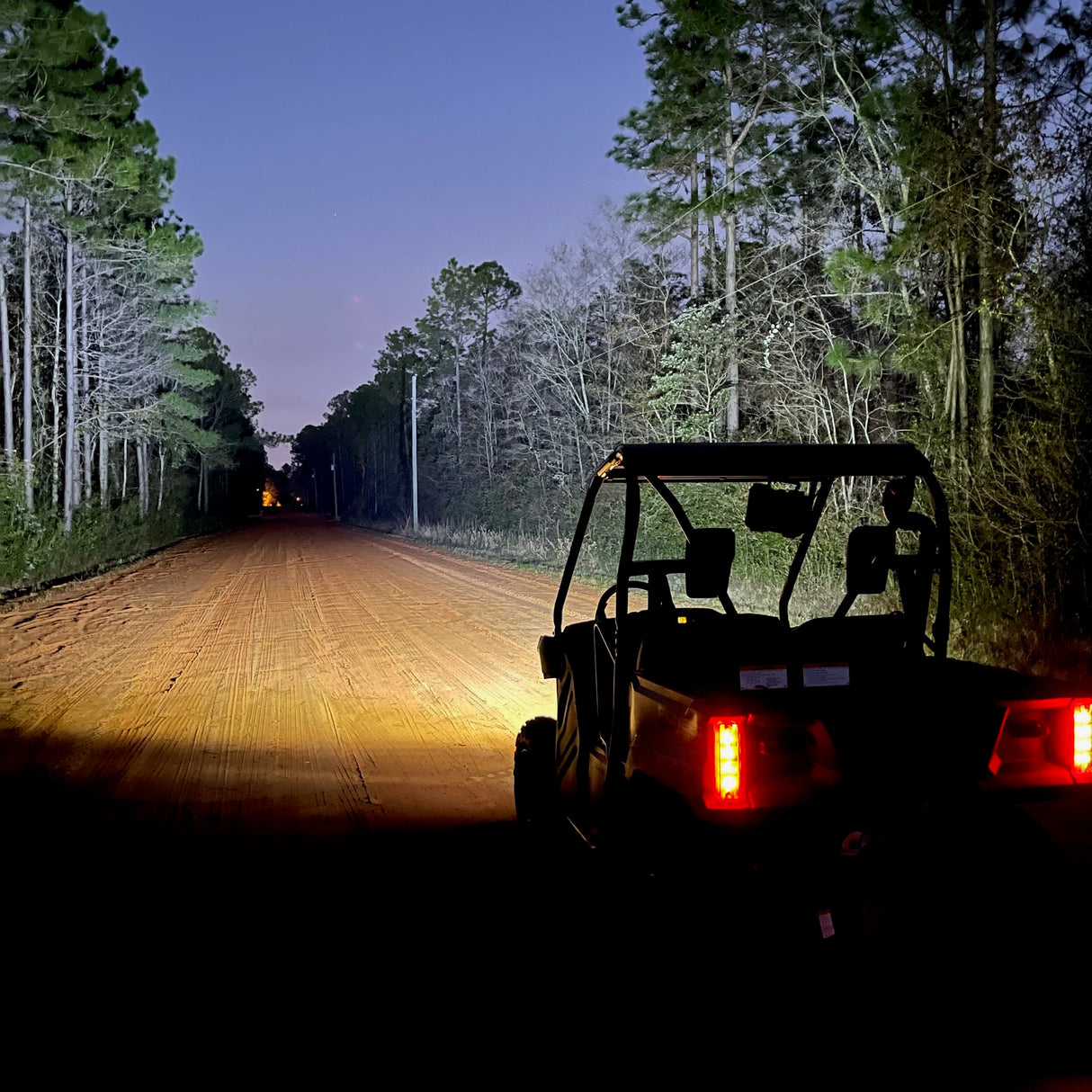 Dual Wide 8" LED Headlights for Honda Pioneer 500 Vessel Powersports