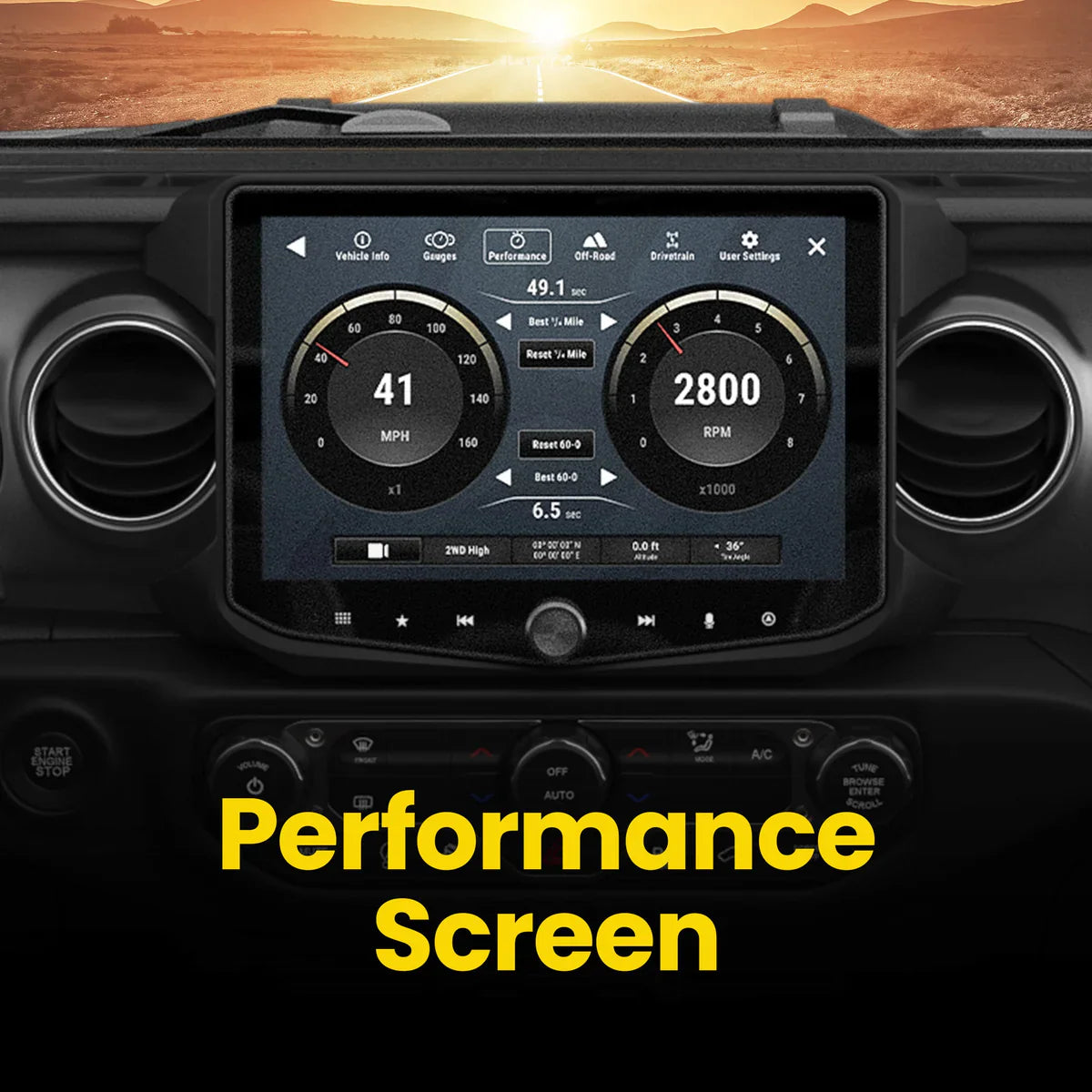 Stinger HORIZON10 10" Radio Fully Integrated Kit W/ Vehicle And Off-Road I '18-'23 Jeep JL Wranglers/ '20-'23 Jeep JT Gladiators