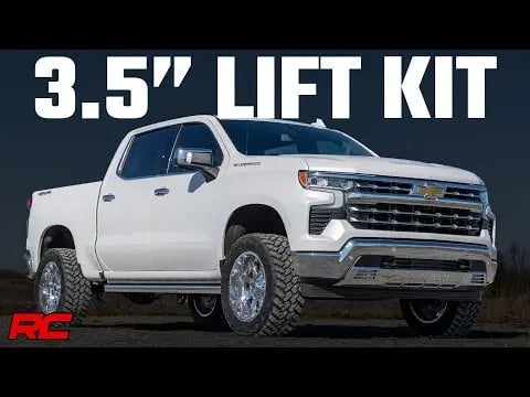 Rough Country 3.5 Inch Suspension Lift Kit Chevy Silverado 1500 2WD/4WD 2019-2024 29531A