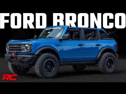 Rough Country 2 Inch Loaded Strut Lift Kit Ford Bronco 4WD 2021-2026 591141