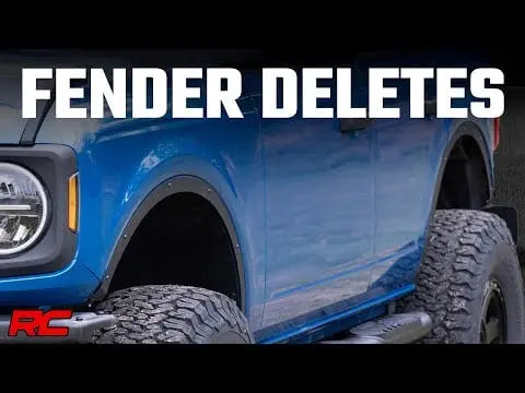 Rough Country Fender Flare Delete Kit Ford Bronco 4WD 2021-2026 51061