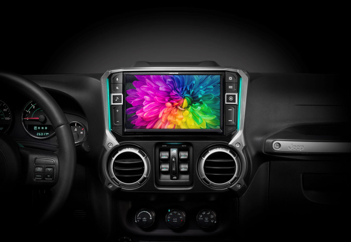 Alpine Restyle I509-WRA-JK 9" and PSS-22WRA Bundle | '11-'18 Jeep JK Wranglers
