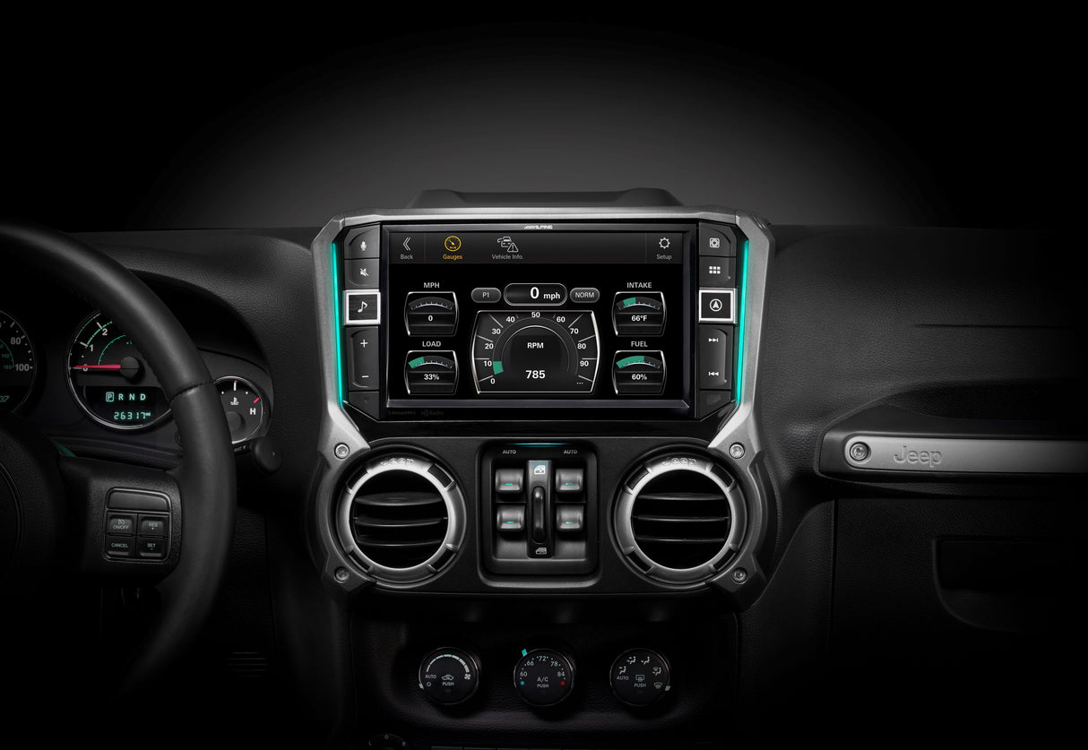 Alpine Restyle I509-WRA-JK 9" Multimedia Receiver | '11-'18 Jeep JK Wranglers