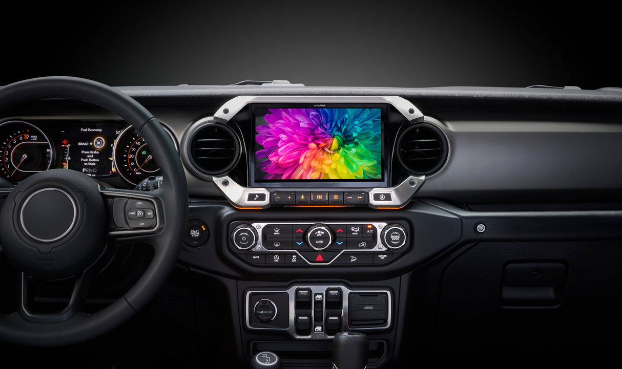 Alpine Restyle i509-WRA-JL 9" Multimedia Receiver I '18-'23 Jeep JL Wranglers/ '20-'23 Jeep JT Gladiators