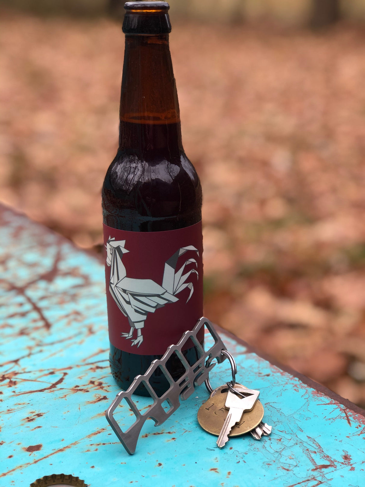 12 Valve “light duty” keychain Far From Stock - Merch