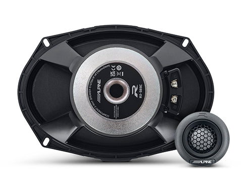 Alpine R2-S69C 6"x9" Component Speakers (Pair) Alpine