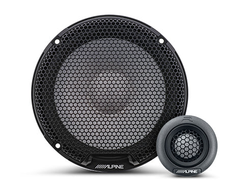 Alpine R2-S65C 6.5" Component Speakers (Pair) Alpine