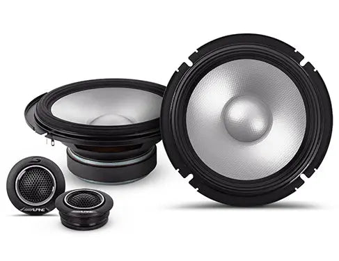 Alpine S2-S65C 6.5" Component Speakers (Pair)