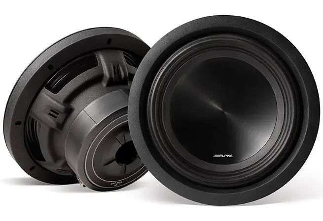 Alpine SWT-10S4 Shallow 10" Subwoofer DVC 4-Ohm