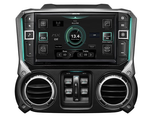 Alpine i509-WRA-JK 9" Digital Media Receiver - Jeep Wrangler JK 11-18 Alpine