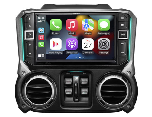 Alpine i509-WRA-JK 9" Digital Media Receiver - Jeep Wrangler JK 11-18 Alpine