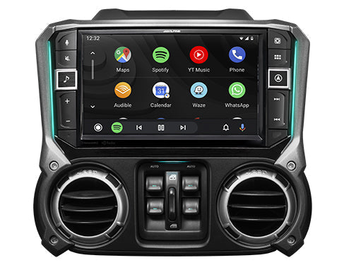 Alpine i509-WRA-JK 9" Digital Media Receiver - Jeep Wrangler JK 11-18 Alpine
