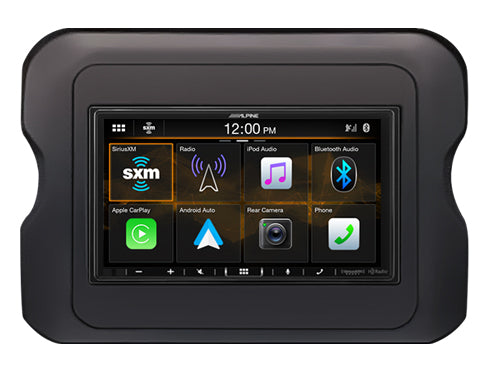 Alpine i407-WRA-JL 6.95" Digital Media Receiver - Jeep Wrangler JL 18-23 Alpine