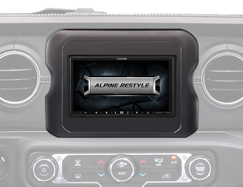 Alpine i407-WRA-JL 6.95" Digital Media Receiver - Jeep Wrangler JL 18-23