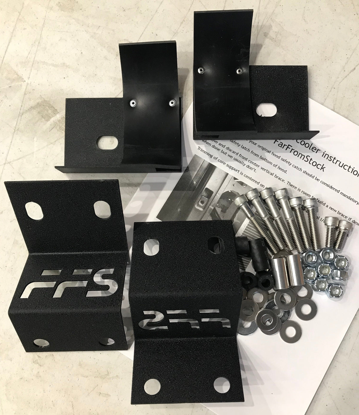 First Gen Cummins Mishimoto intercooler install kit. (NOT AN INTERCOOLER)