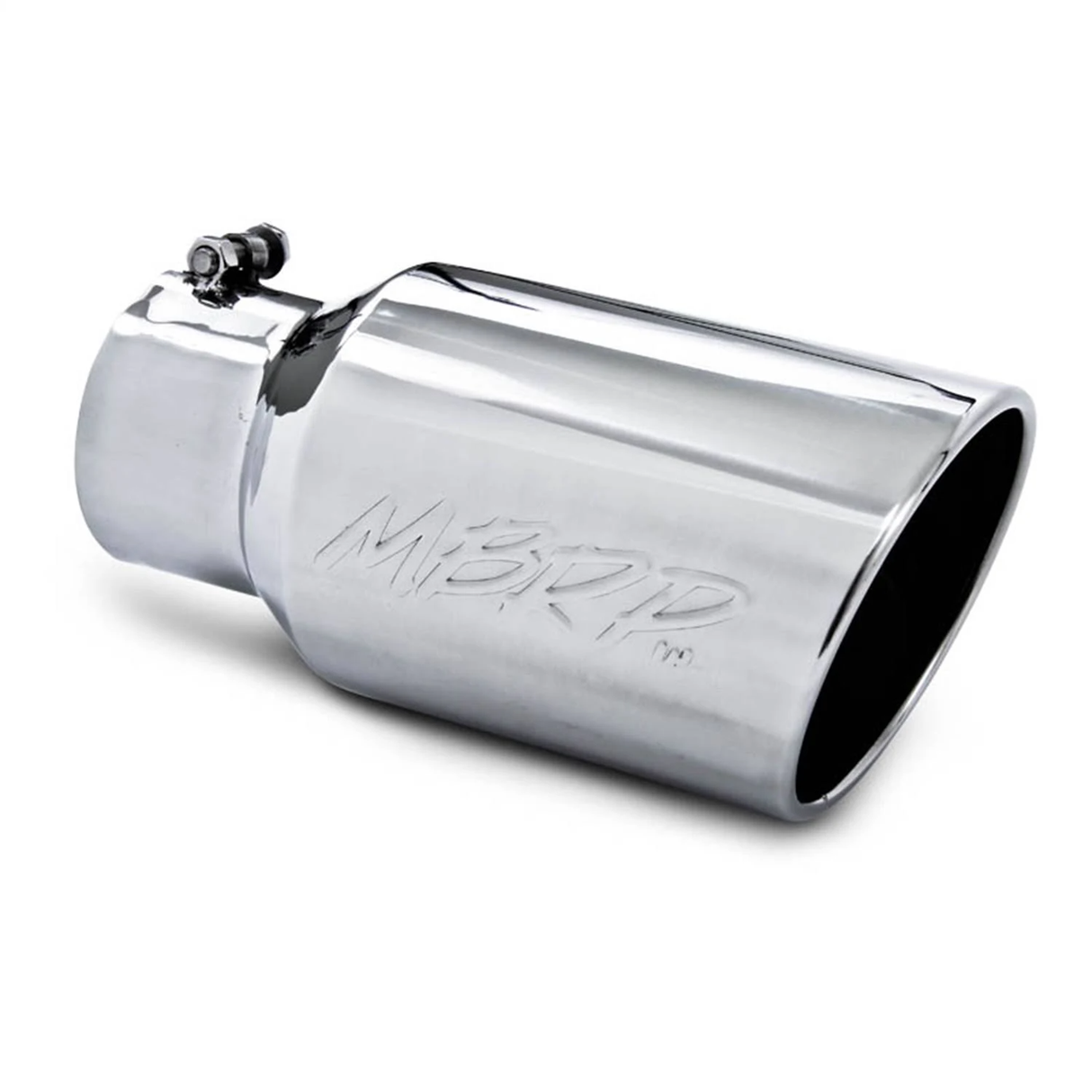 MBRP Tip - 6″ O.D. Angled Rolled End 4″ Inlet 12″ Length MBRP