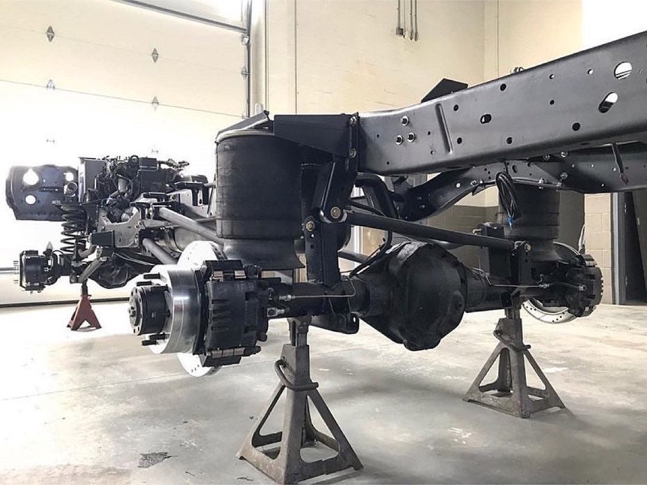 72-93 Rear Axle Swap Air kit ( 03-13 3rd gen axle) Standard Travel