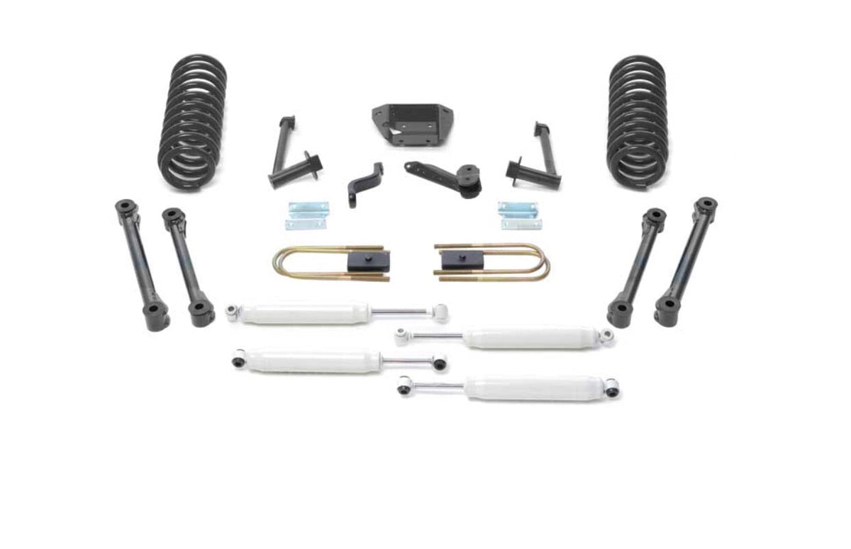 kit) 6IN PERF SYS W/PERF SHKS 07-08 DODGE 2500/3500 4WD 6.7L DIESEL
