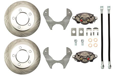Ford 9" Weld On Disc Brake Kit, 3.5" Axle Tube