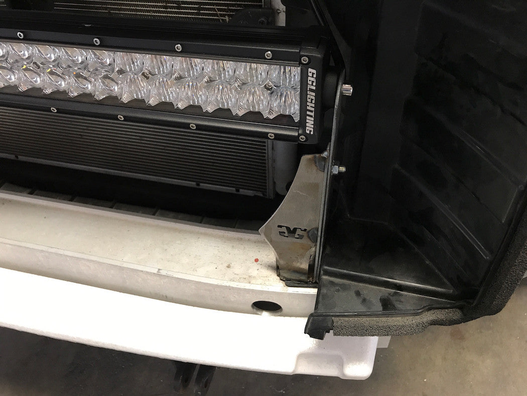2009 + Toyota 4runner Behind The Grill 30" LED Bar Mounts GGLighting