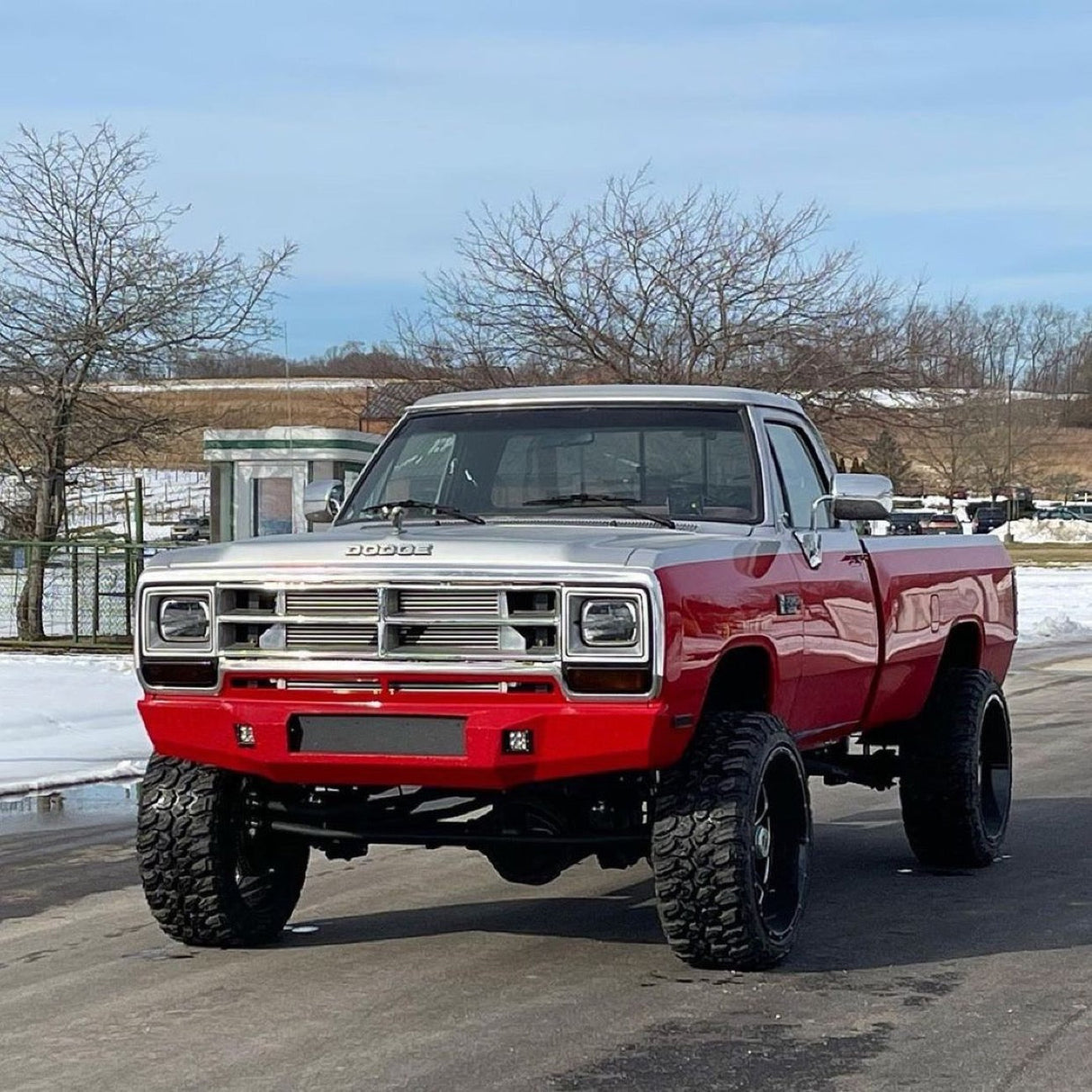 72-93 Dodge Front Coil Conversion Suspension Axle Swap Kit (03-13 ram axle) Far From Stock