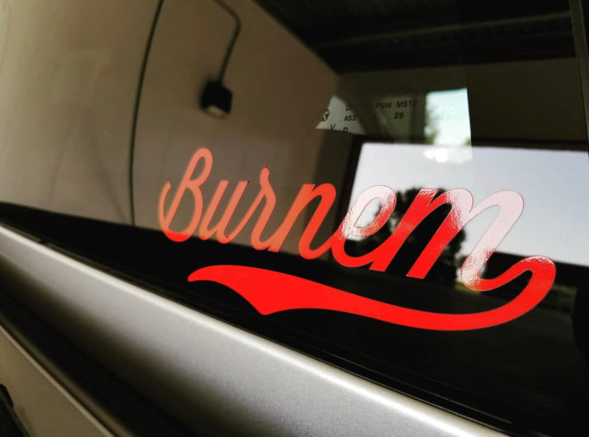 BURNEM DECAL