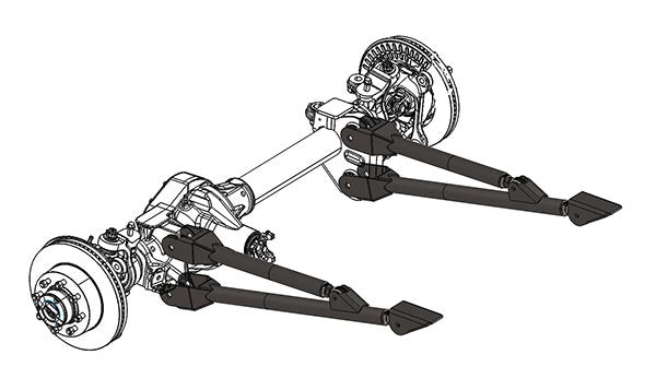 DIY Radius Arm Kit Ford 05+ Dana 60