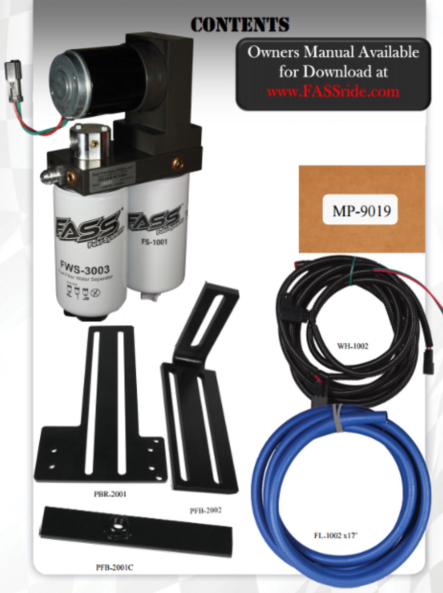 FAAS Cummins 1989-93 600hp Fuel lift pump kit Faas Fuel Systems