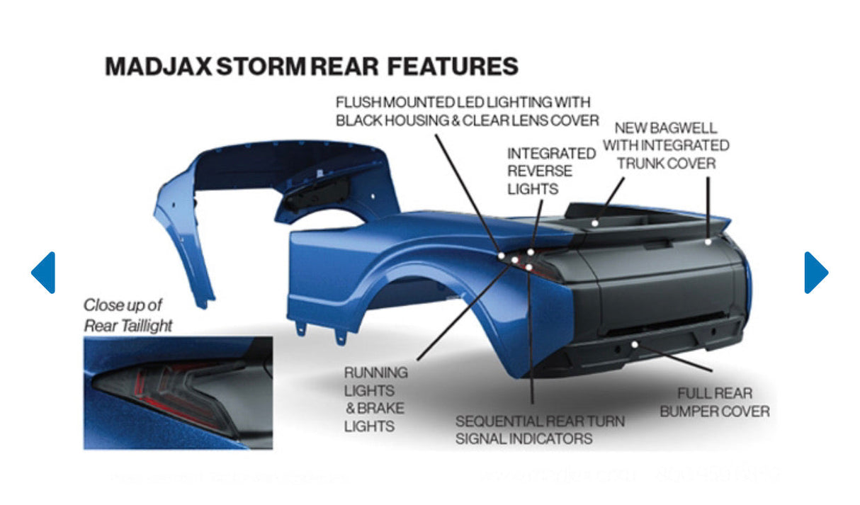 MadJax Storm Body Kit for 94+ TXT with Ultimate LED kit