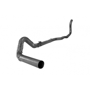 88-93 Dodge W250-W230 CUMMINS 4WD 4IN TURBO BACK Exhaust, ,SINGLE SIDE, Aluminized