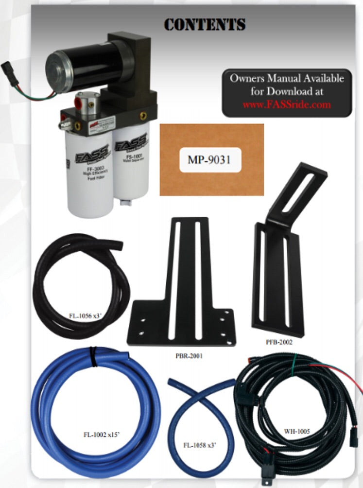 FAAS Cummins 1989-93 601-900hp fuel pump kit