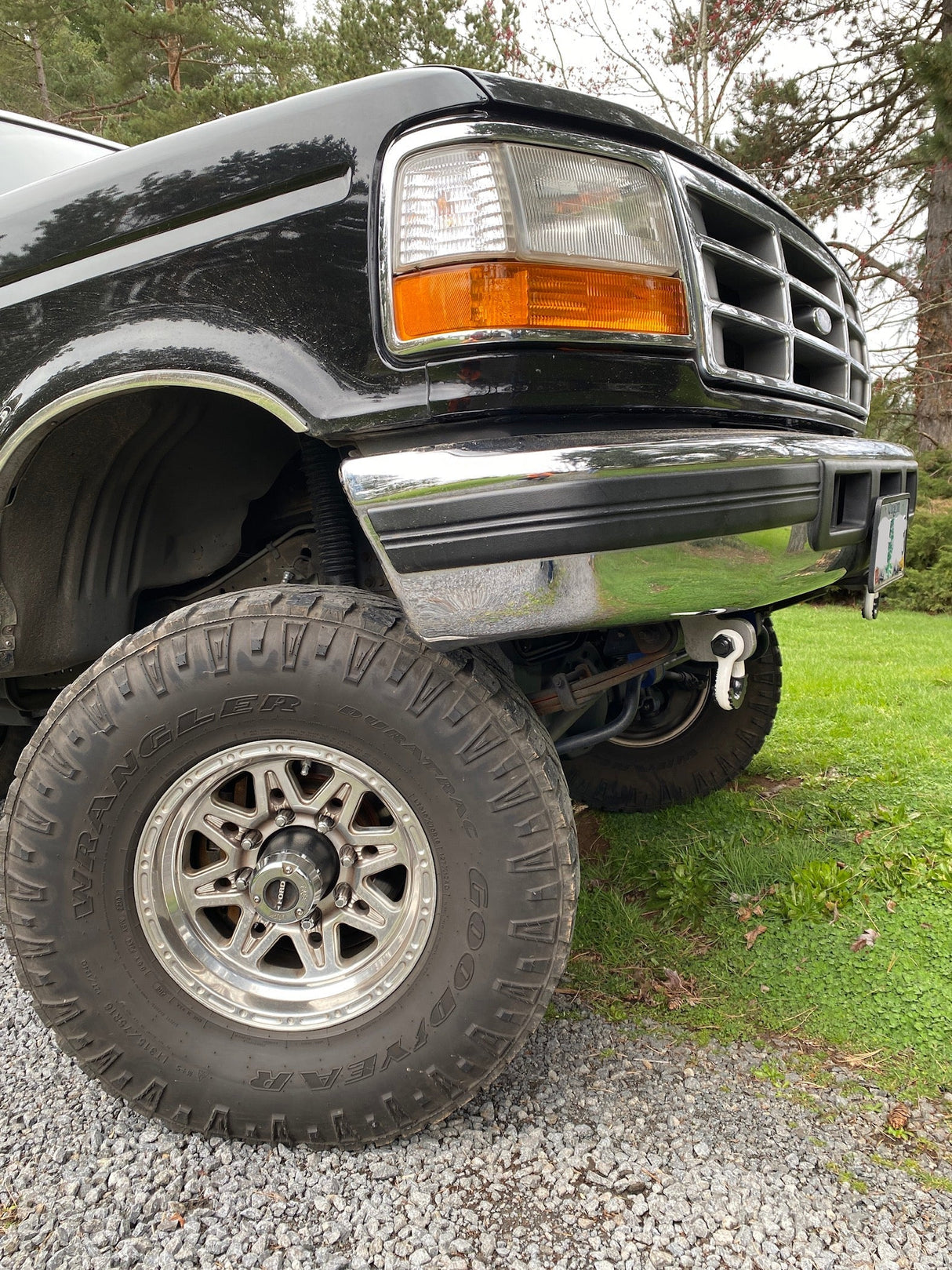 Engineered Vintage Shackle Bracket Tow Hooks - 1992-1997 Ford F-Series Engineered Vintage LLC