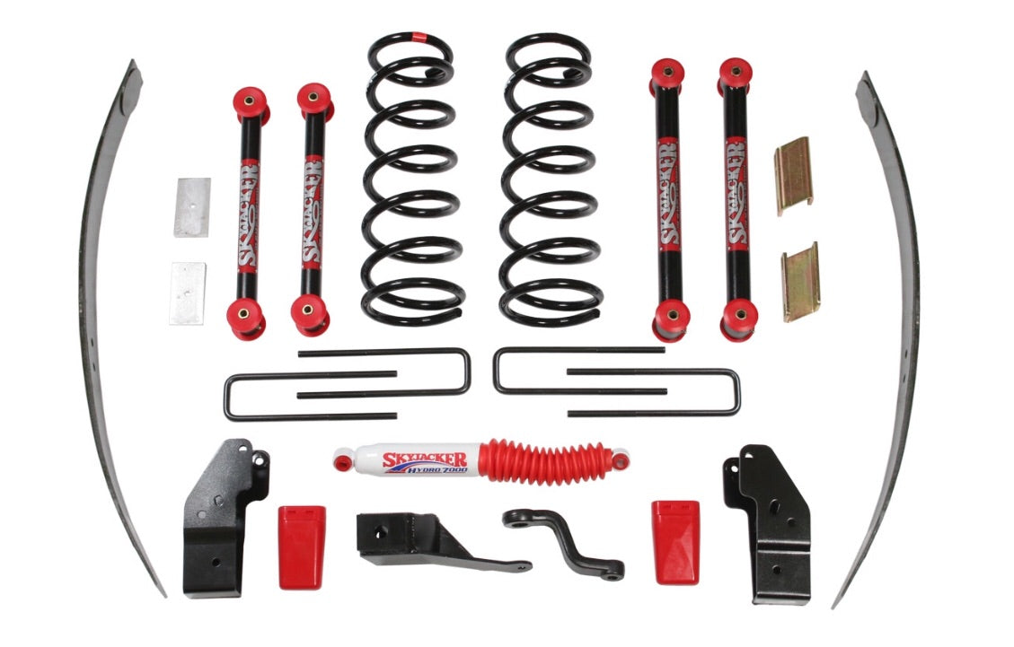 2000-02 Dodge Ram 2500 4-4.5 in. Suspension Lift Kit with Hydro Shocks Far From Stock - Meyer Distributing