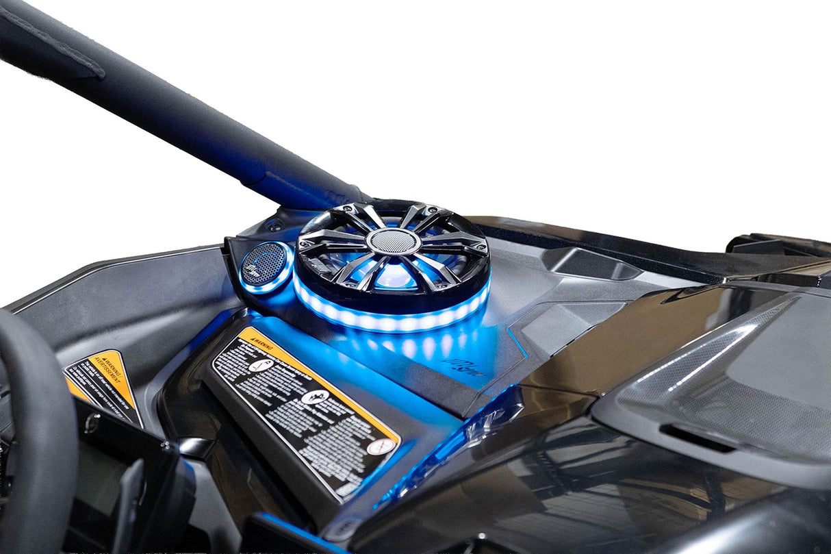 Can-Am® Maverick R 6.5" Dash Panel Speaker Mounts | UTVS-R-DP65 UTV Stereo