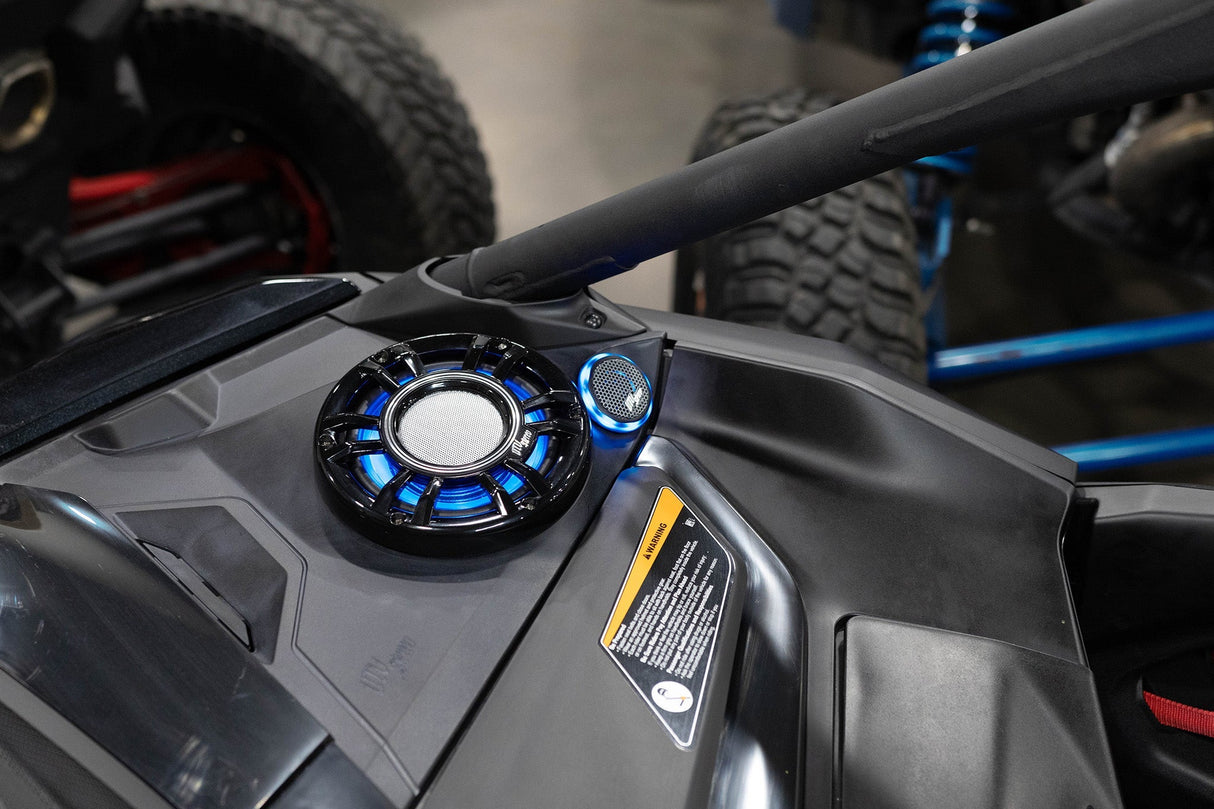 Can-Am® Maverick R 6.5" Dash Panel Speaker Mounts | UTVS-R-DP65 UTV Stereo