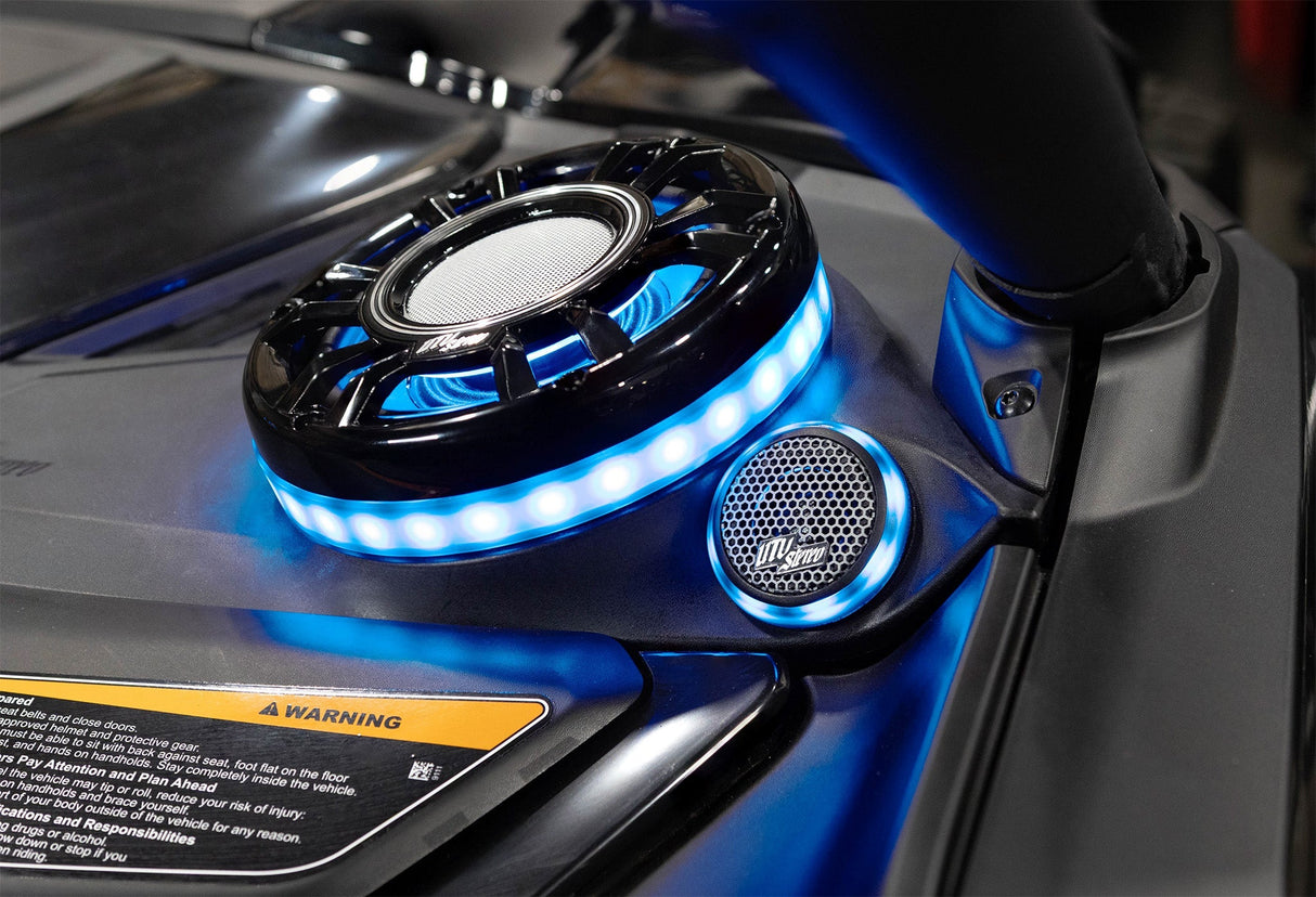 Can-Am® Maverick R 6.5" Dash Panel Speaker Mounts | UTVS-R-DP65 UTV Stereo