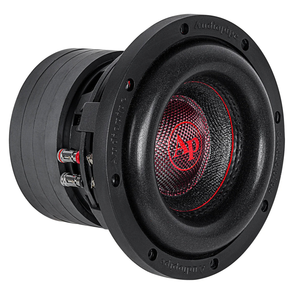 Audiopipe TXX-BDC-IV-6 | 6" 250W RMS Quad Stack Composite Cone Subwoofer DVC Audiopipe