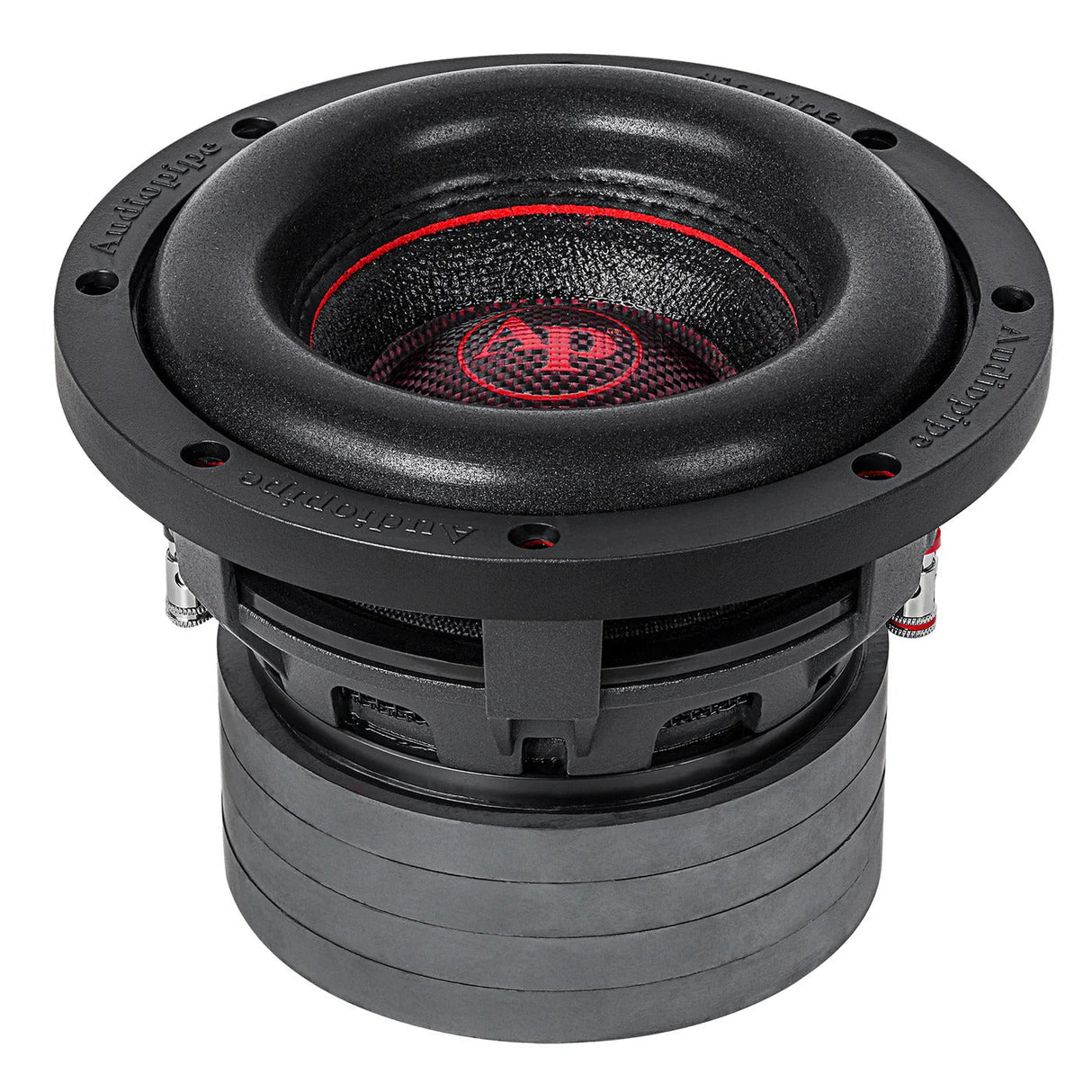 Audiopipe TXX-BDC-IV-6 | 6" 250W RMS Quad Stack Composite Cone Subwoofer DVC Audiopipe